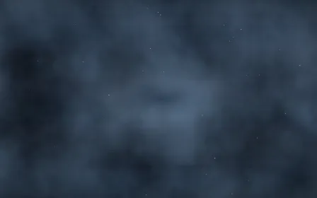 Merope Mist Nebula — dark black and blue galaxy background