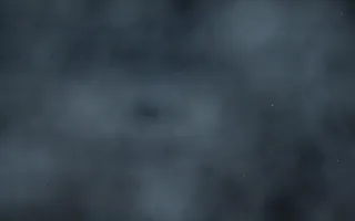 Moonlit Cirrus Nebula III — dark black and blue galaxy background, variation III