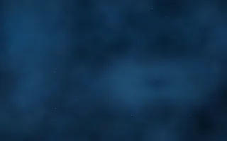 Neptune Wake Nebula — dark black and blue galaxy background