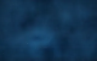 Neptune Wake Nebula II — dark black and blue galaxy background, variation II