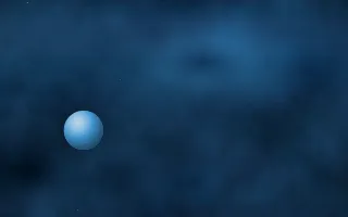 Neptune Wake Planetfall III — dark black and blue galaxy background, variation III