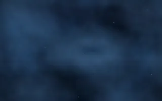 Pleiades Veil Nebula II — dark black and blue galaxy background, variation II