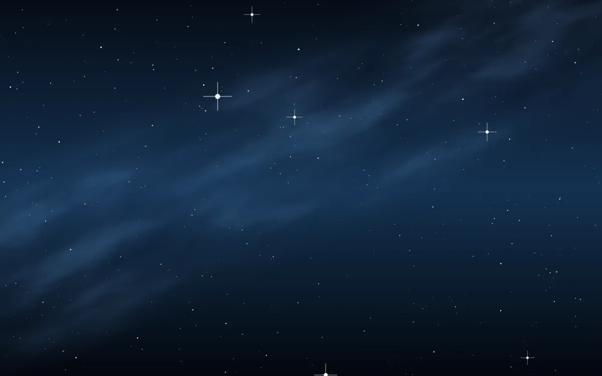 Pleiades Veil Star Veil — dark black and blue galaxy background