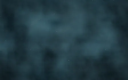 Polar Vortex Nebula — dark black, blue and teal galaxy background