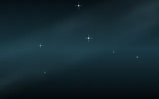 Polar Vortex Star Veil II — dark black, blue and teal galaxy background, variation II