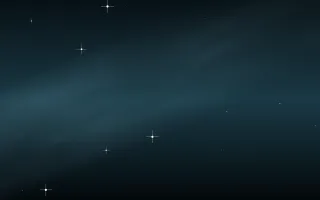 Polar Vortex Star Veil III — dark black, blue and teal galaxy background, variation III