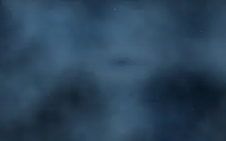 Rigel Forge Nebula III — dark black and blue galaxy background, variation III