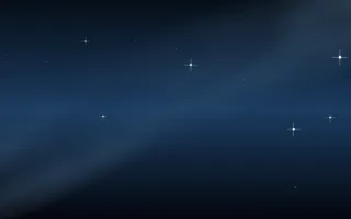 Rigel Forge Star Veil — dark black and blue galaxy background