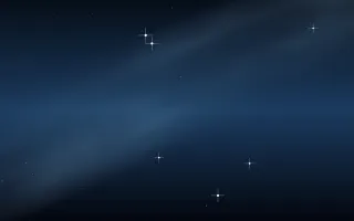 Rigel Forge Star Veil III — dark black and blue galaxy background, variation III