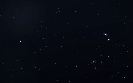 Sapphire Smoke Deep Field — dark black and blue galaxy background