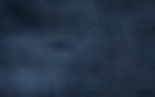 Sapphire Smoke Nebula — dark black and blue galaxy background