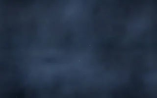 Sapphire Smoke Nebula II — dark black and blue galaxy background, variation II