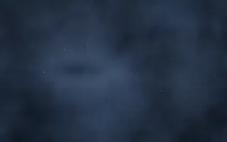 Sapphire Smoke Nebula III — dark black and blue galaxy background, variation III