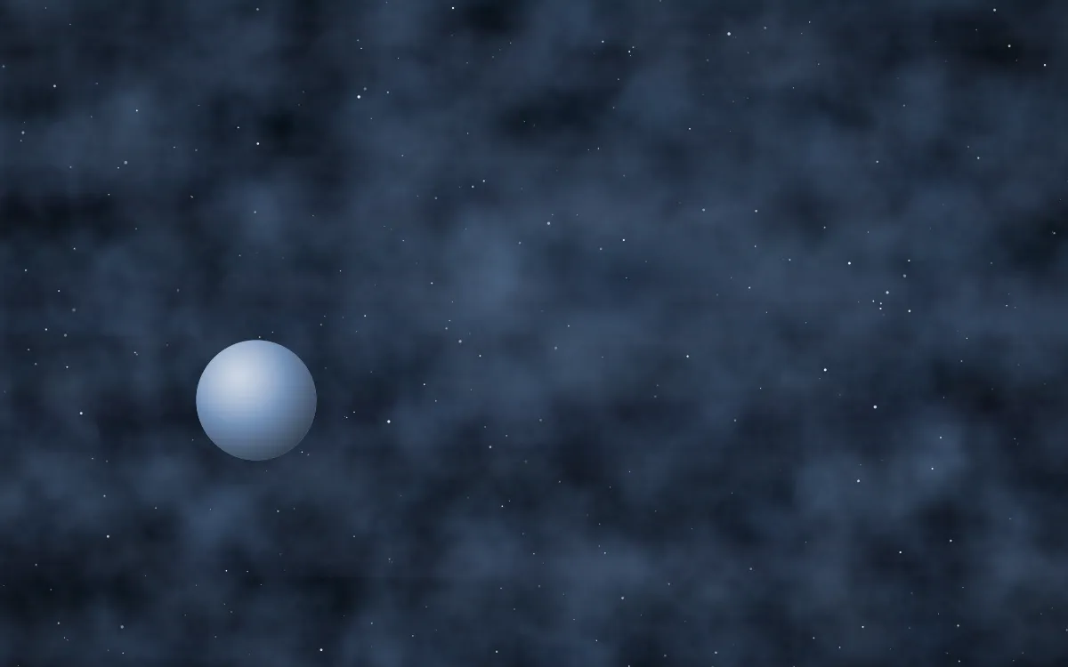 Sapphire Smoke Planetfall — dark black and blue galaxy background
