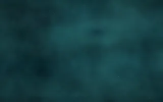 Siren Sea Nebula — dark black and teal galaxy background