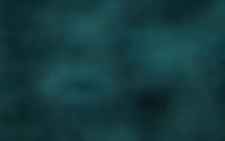 Siren Sea Nebula II — dark black and teal galaxy background, variation II