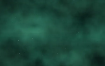 Tidewater Teal Nebula — dark black and green galaxy background