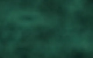 Tidewater Teal Nebula III — dark black and green galaxy background, variation III