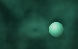 Tidewater Teal Planetfall — dark black and green galaxy background