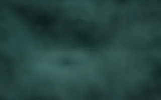 Uranus Haze Nebula II — dark black and teal galaxy background, variation II