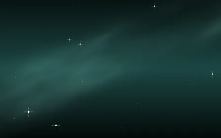 Uranus Haze Star Veil — dark black and teal galaxy background