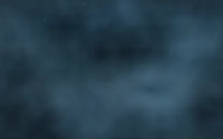 Witch Head Glow Nebula II — dark black and blue galaxy background, variation II