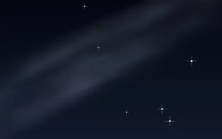 Classic Astro — dark black and blue galaxy background