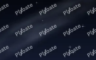 Classic Astro — dark black and blue galaxy background