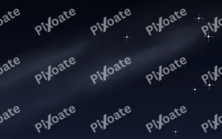 Classic Astro II — dark black and blue galaxy background, variation II