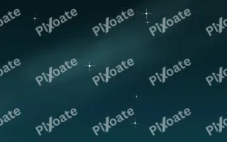 Deep Teal Stars — dark black and teal galaxy background
