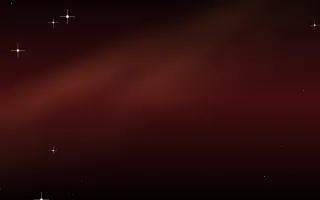 Blood Moon Veil Star Veil II — dark black, red and orange galaxy background, variation II