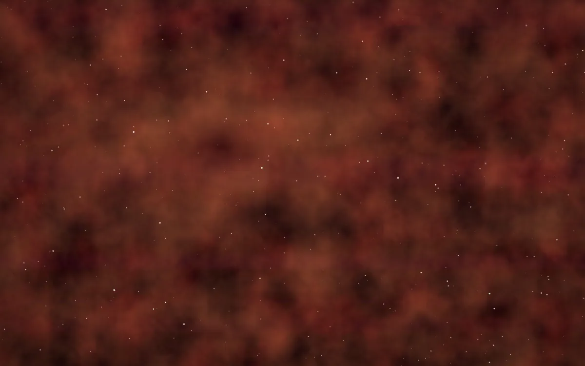 Carina Forge Nebula — dark black, red and orange galaxy background