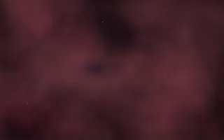 Cave Nebula Glow Nebula II — dark black and red galaxy background, variation II