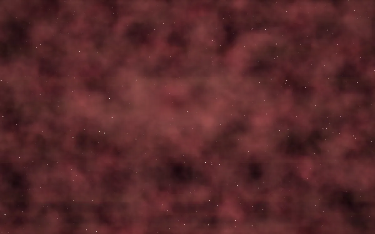 Coral Nursery Nebula — dark black and red galaxy background