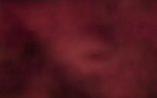 Crimson Tide Nebula — dark black and red galaxy background