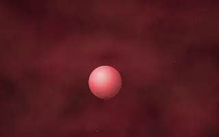 Crimson Tide Planetfall II — dark black and red galaxy background, variation II