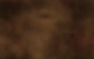 Eagle Forge Nebula II — dark black, brown and orange galaxy background, variation II