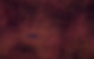Flaming Star Nebula III — dark black and red galaxy background, variation III