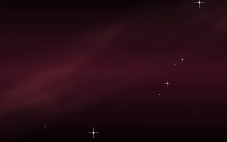 Garnet Drift Star Veil — dark black, pink and red galaxy background