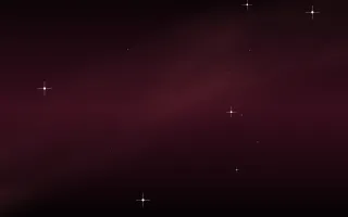 Garnet Drift Star Veil II — dark black, pink and red galaxy background, variation II