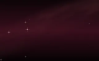 Garnet Drift Star Veil III — dark black, pink and red galaxy background, variation III