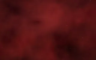 H-Alpha Storm Nebula II — dark black and red galaxy background, variation II