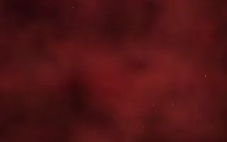 H-Alpha Storm Nebula III — dark black and red galaxy background, variation III