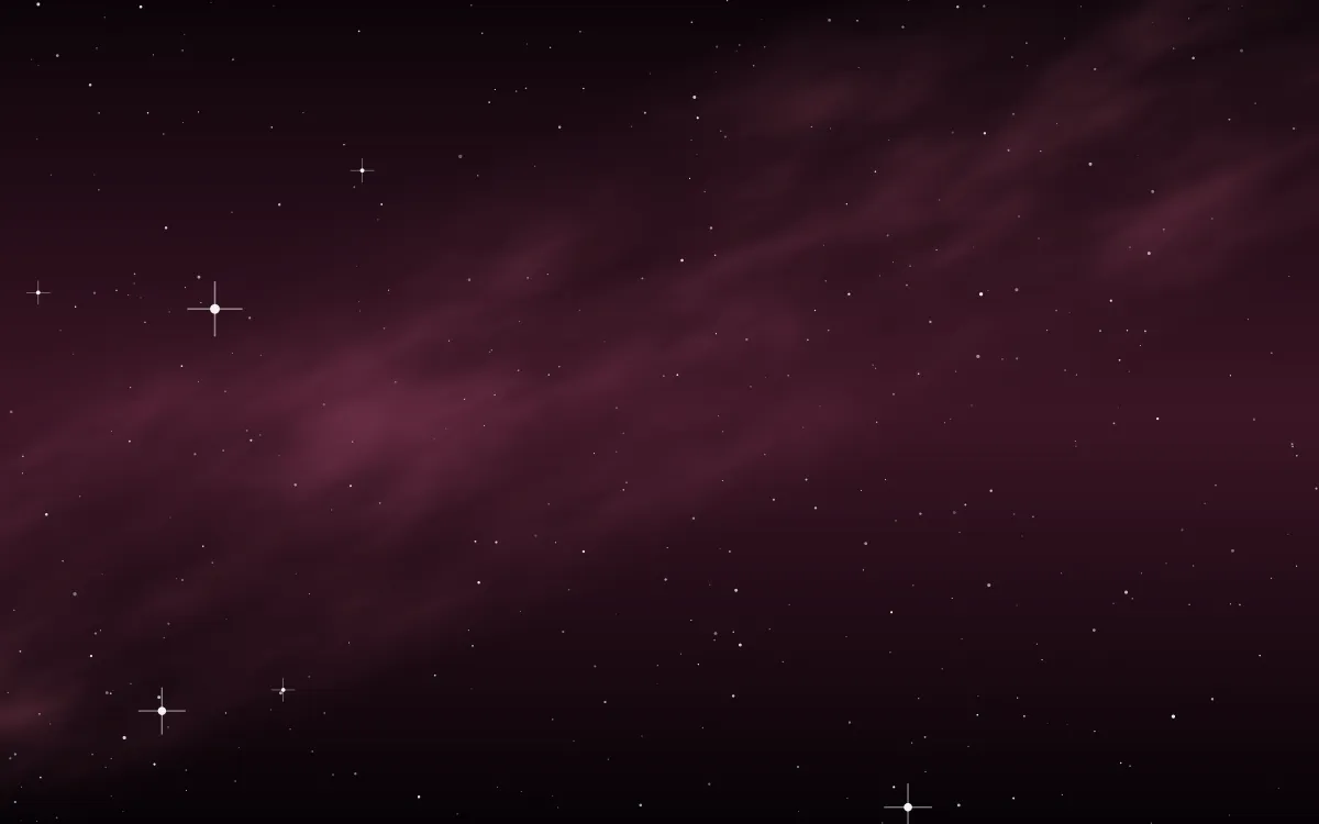 Jellyfish Drift Star Veil — dark black and pink galaxy background