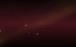 Lagoon Ember Star Veil II — dark black, red and orange galaxy background, variation II