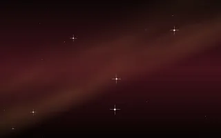 Lagoon Ember Star Veil III — dark black, red and orange galaxy background, variation III