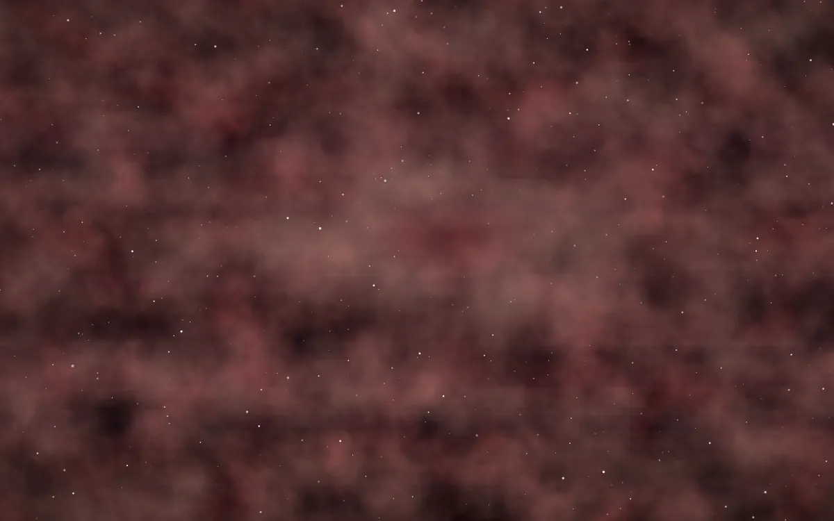 Omega Flame Nebula — dark black and red galaxy background
