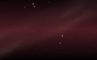 Omega Flame Star Veil II — dark black and red galaxy background, variation II