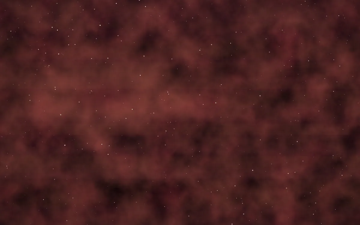 Orion Veil Nebula — dark black and red galaxy background