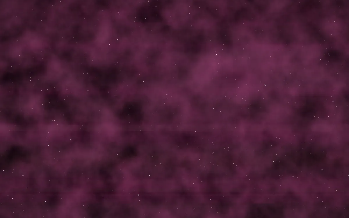 Prawn Nebula Glow Nebula — dark black and pink galaxy background